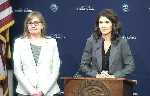 Governor Kristi Noem says additional testing supplies have arrived and new tests are on the way